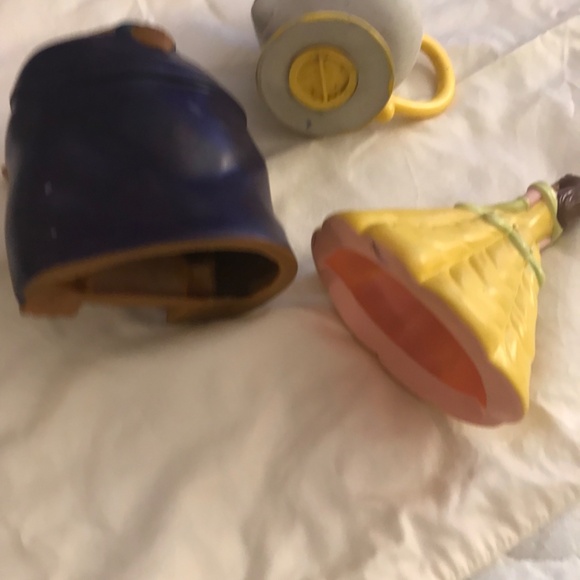Vintage toys mrs Potts tea pot beauty beast - Picture 8 of 8